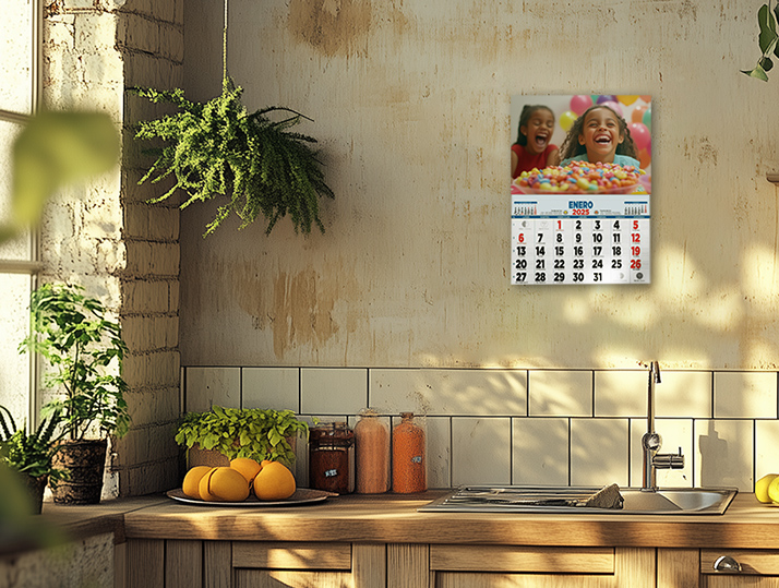Calendario Con Faldilla
