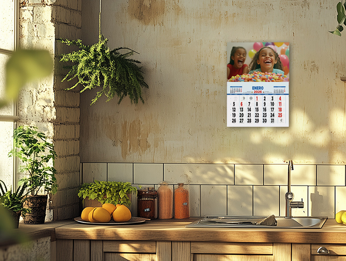 Calendario Con Faldilla