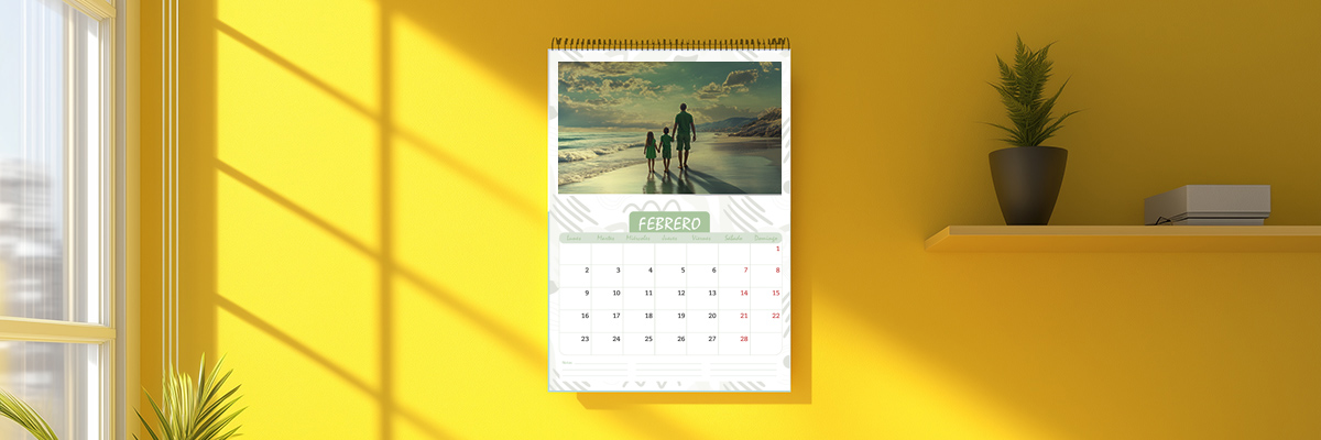 Calendario Mensual Con Foto