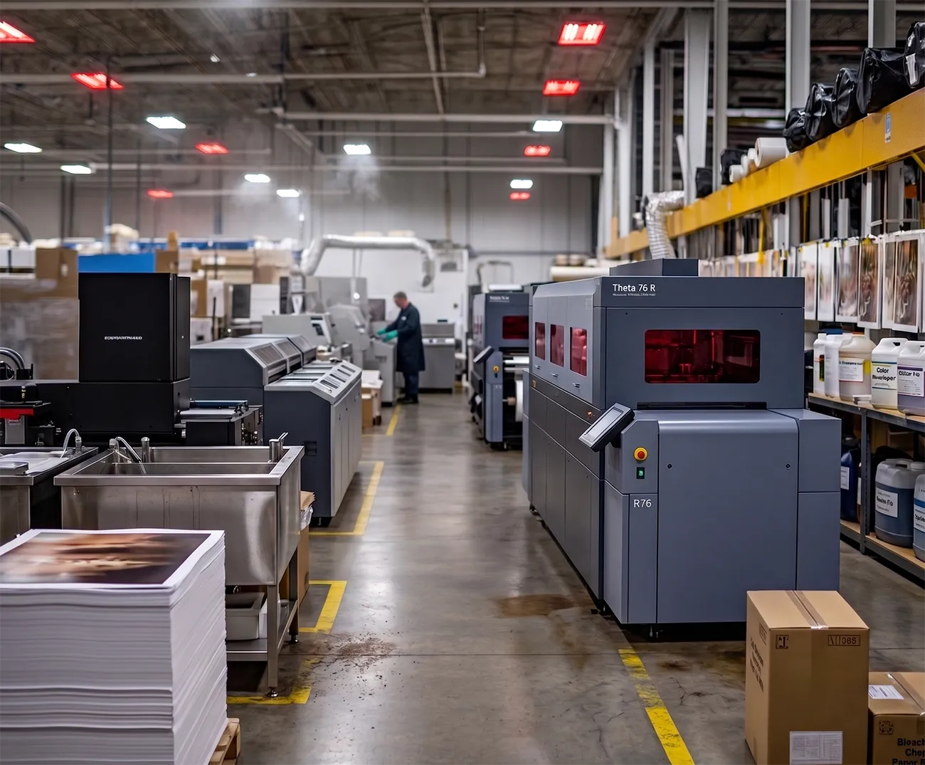 Laboratorio fotográfico certificado Fujifilm — proceso de revelado químico profesional en España