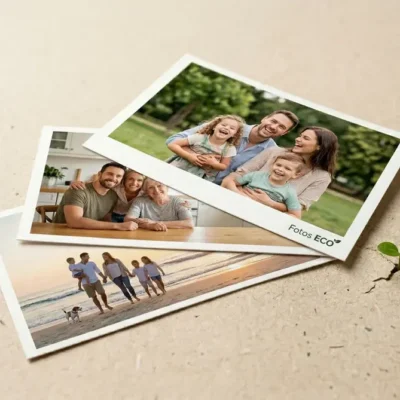 Copias fotográficas ECO — detalle de calidad en papel 260 gr/m²