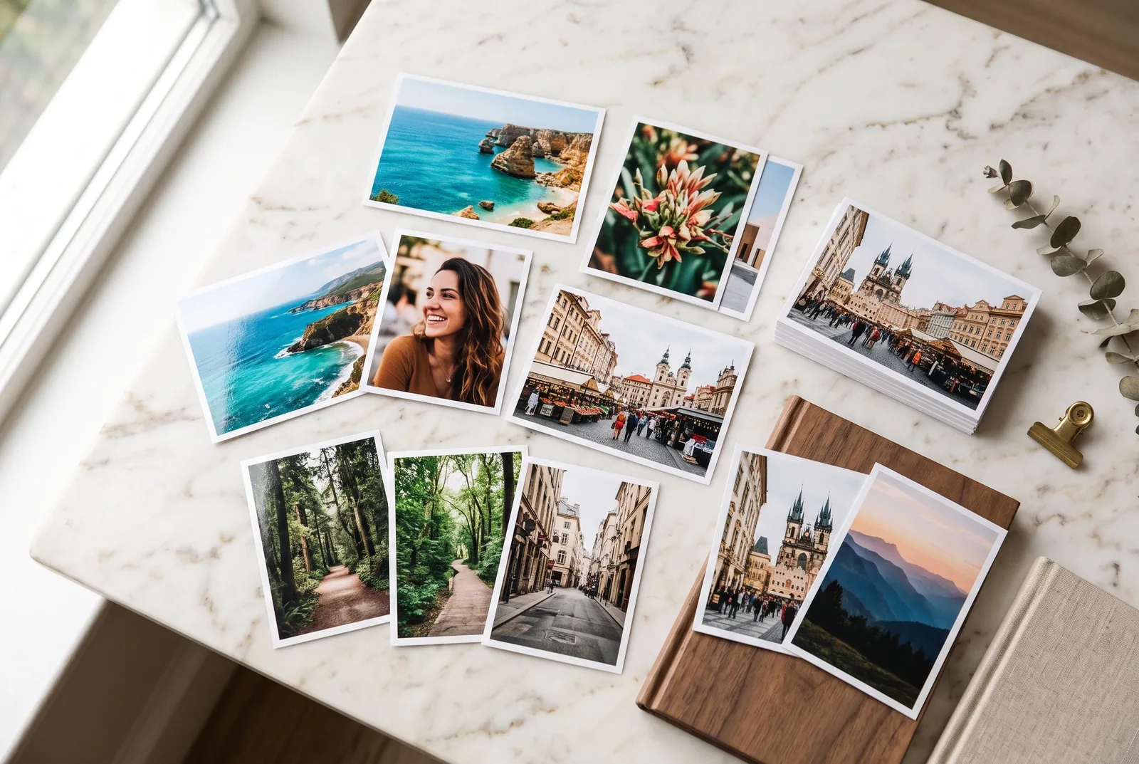 Copias fotográficas pequeñas impresas en papel Fujifilm® DP II Profesional — revelado químico profesional Fotodalia
